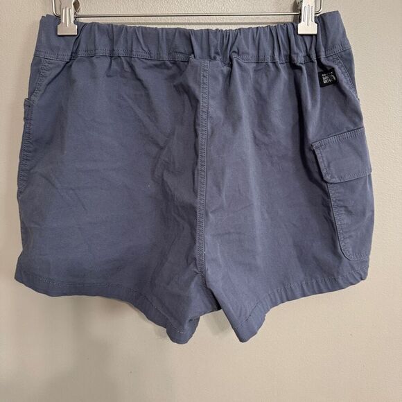 Mountain Hardware belted waist gray blue short size 8 - Picture 3 of 7